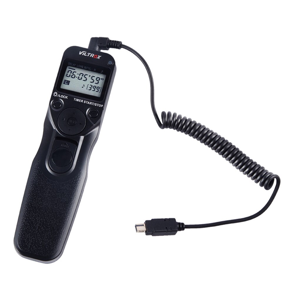 Viltrox MC-N3 Wired Timer Remote Shutter Release Control for Nikon D3100 D5600 D5300 D5500 D610 D7200 D90 D750 D7100 Z7 Z6 D780