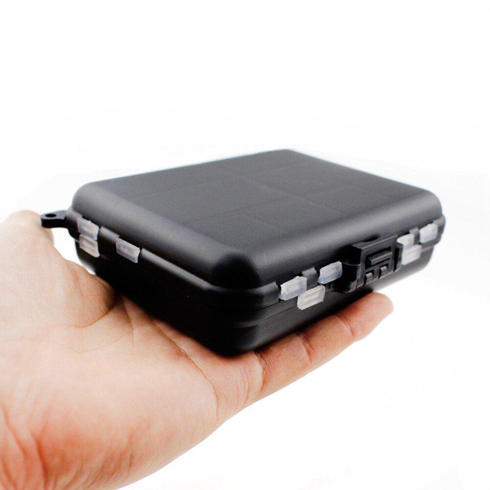 Double Sided Folding Fishing Tackle Box Multi Slots Compartments Bait Lure Hook Fishing Accessories Storage Organizer Case