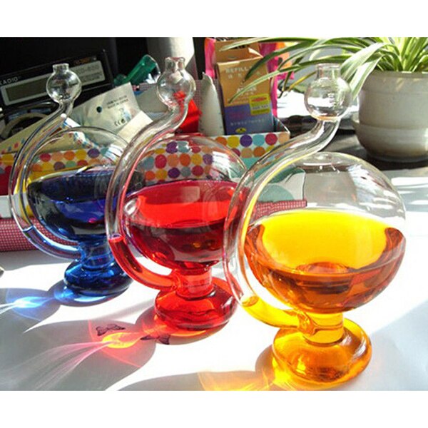 Inspired Glass Weather Storm Forecast Bottle Barometer Home Office DIY Decor HEE889