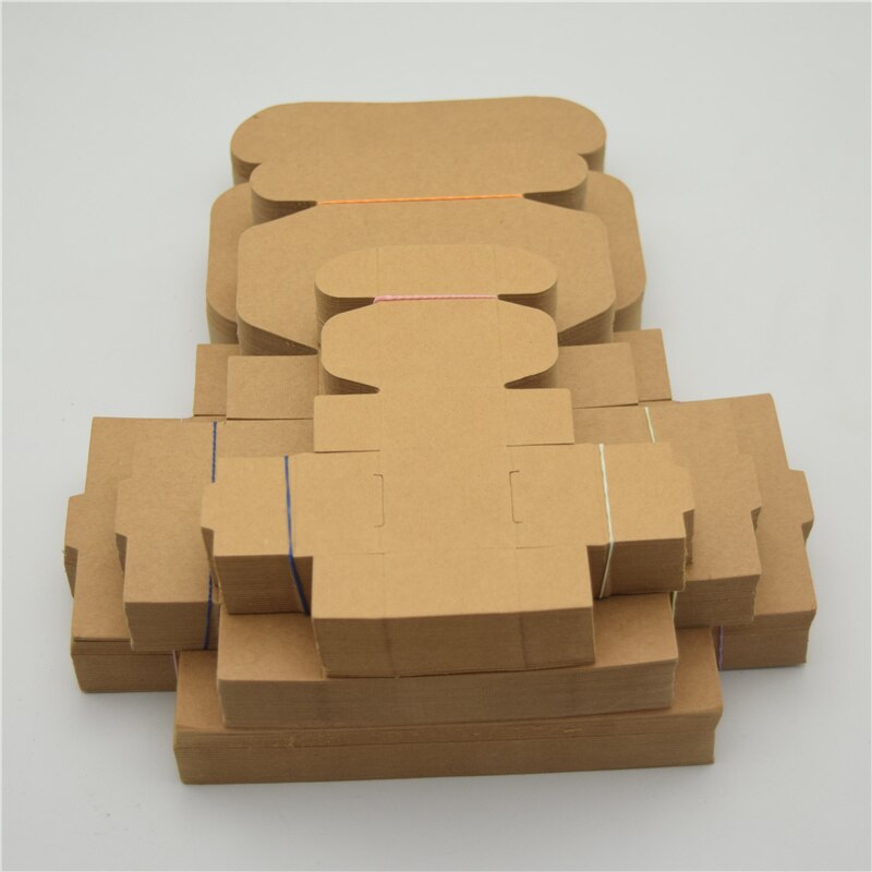20pcs Various Size Kraft Paper Box