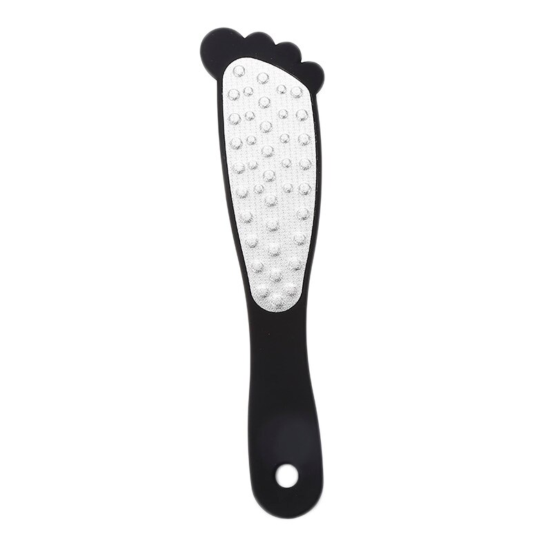 1PC Hard Dead Skin Remover Voet Vorm Bestand Pedicure Dubbele Side Schuren Bestand Herbruikbare Wasbare Roestvrij Staal Bestand