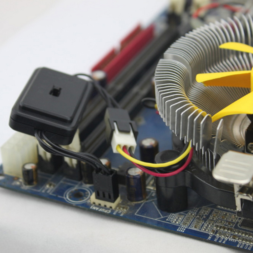 PC CPU Fan Speed Controller 12V Noise Reducing For 3 PIN Graphics Card Computer Case Fan Speed Control 3 Level Adjustment
