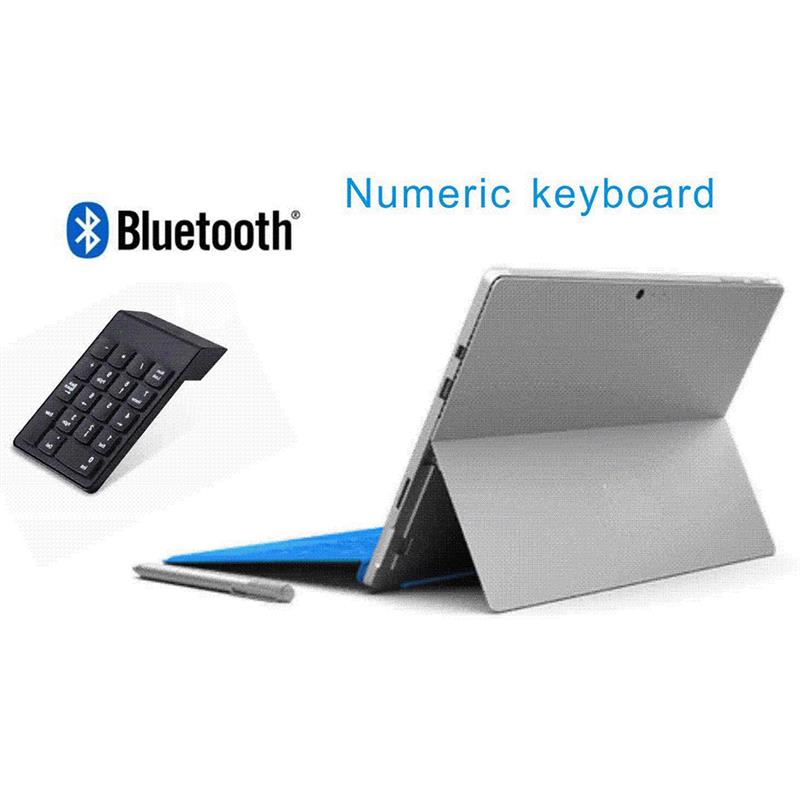 Bezprzewodowa klawiatura numeryczna Bluetooth 3.0 mini rachunkowość finansowa klawiatura numeryczna rozszerzenia robić wprowadzania danych robić laptopa, komputera