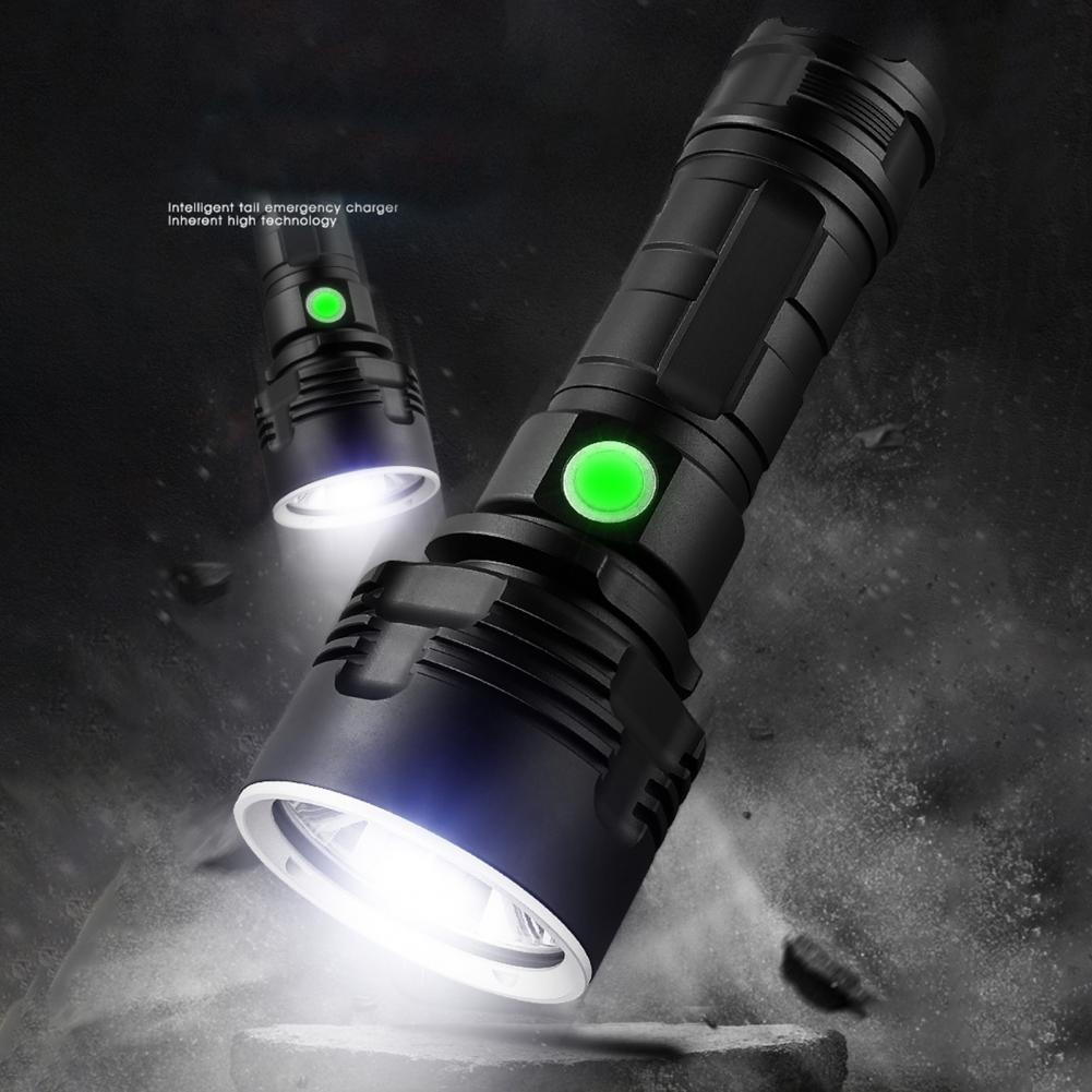 XLM – lampe de poche LED Super lumineuse L2/P70, forte mise au point, longue portée, Rechargeable, étanche, éclairage d&#39;extérieur