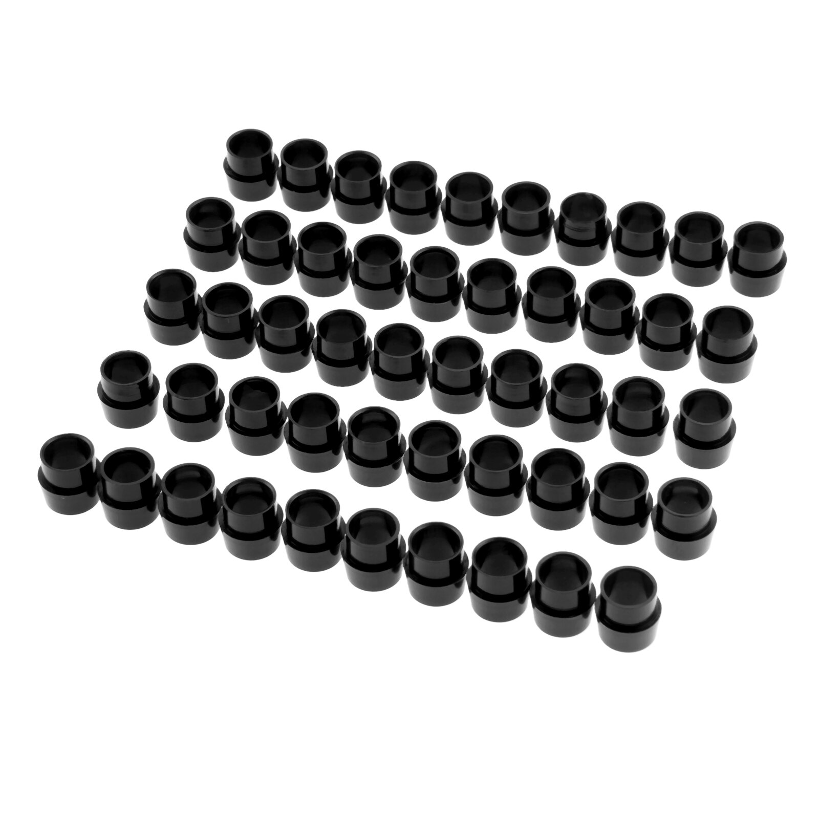 gohantee 50Pcs Plastic Golf Sleeve Adapter Ferrules Caps 0.335 for Ping G410 G35 Driver Fairway Hybrid Club Shaft Sleeve Adapter