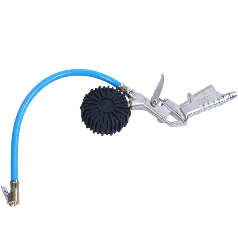Auto Van Truck Tyre Air Lijn Inflator Dial Pressure Meter Gauge Compressor 220PSI