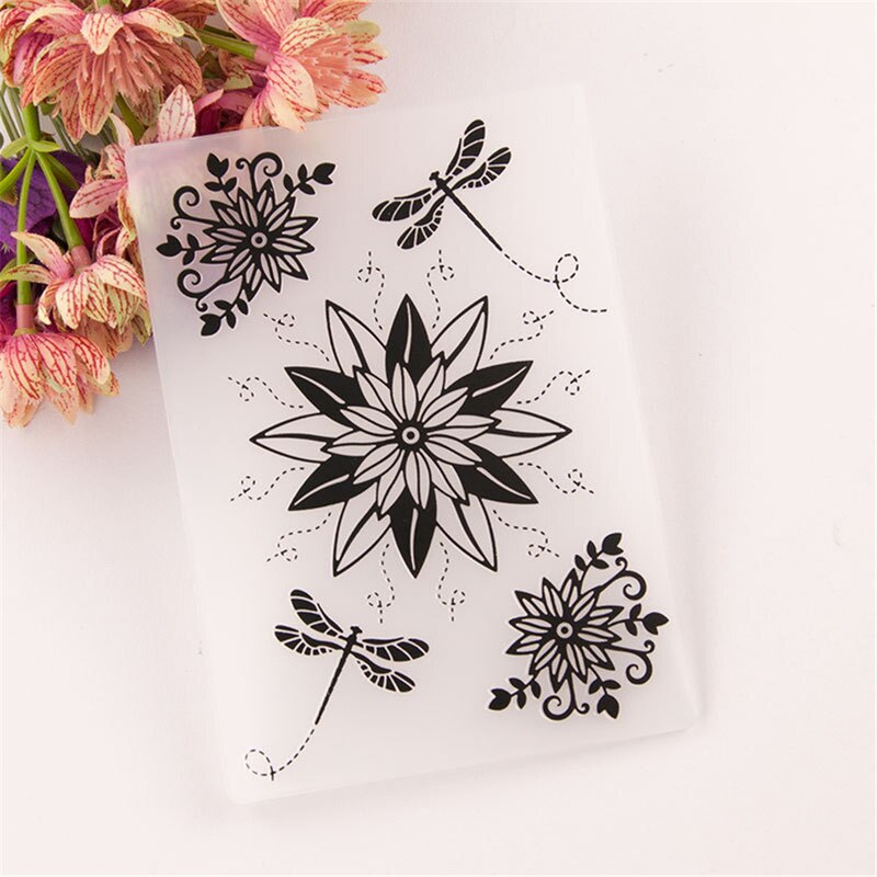Gabarit de Scrapbook en relief | Bricolage, fabrication de carte, carte artisanale, gabarit de carte plastique, timbre Transparent, décoration de mariage
