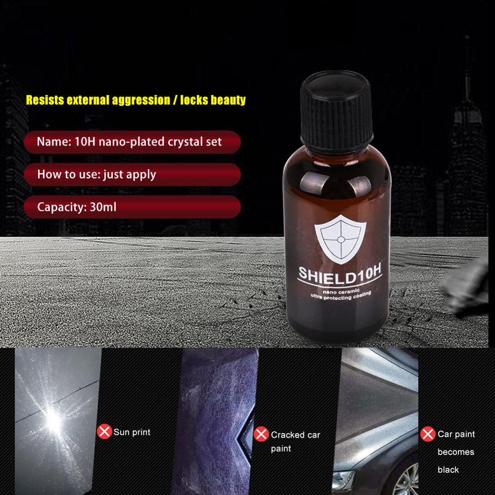 Auto Styling 10H Liquid Nano Keramische Auto Glas Coating Super Hydrofobe Anti-Kras Polish Hydrofobe Coating Waterdicht Middel