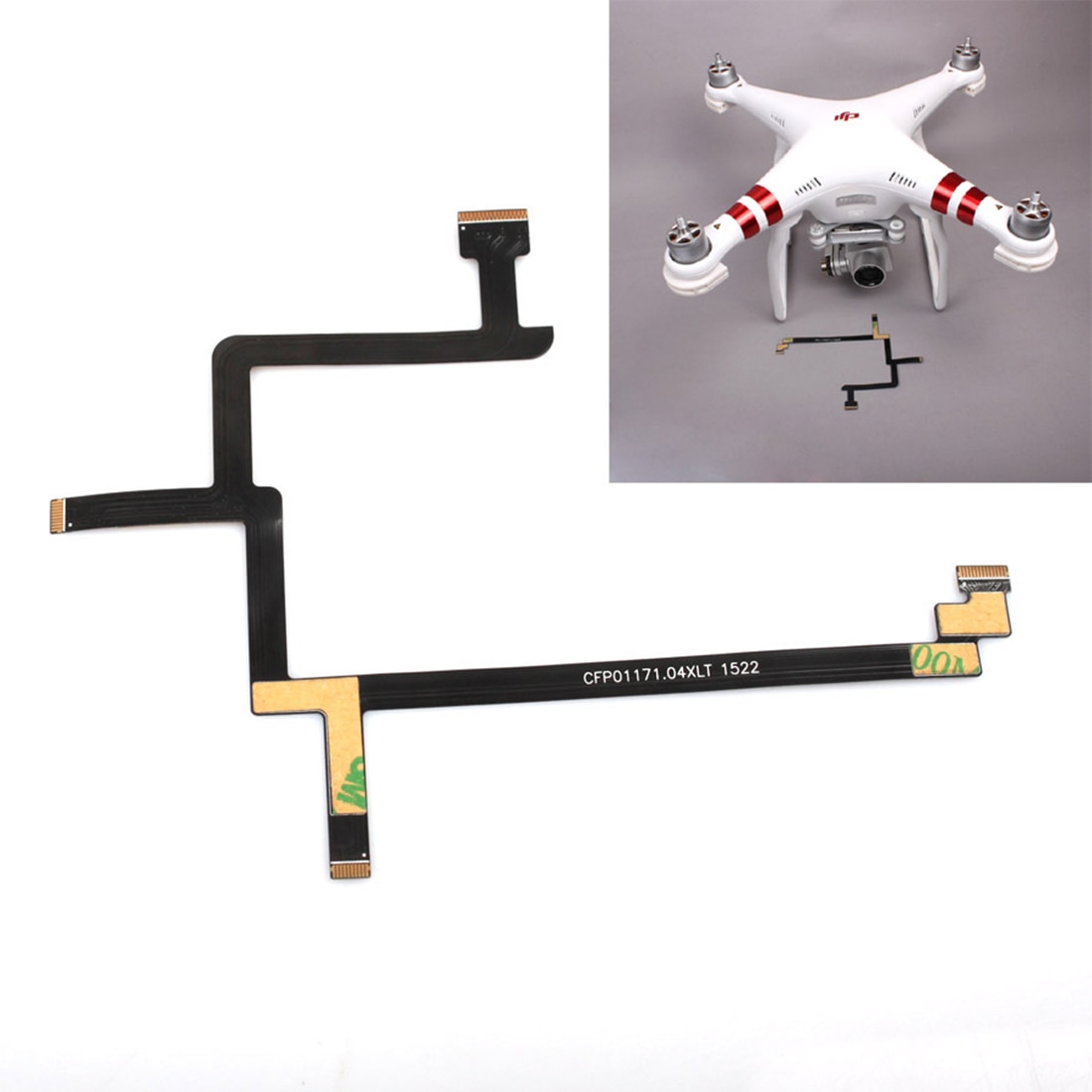 Gimbal Camera Flex Lint Kabel Onderdelen voor DJI Phantom 3 Standaard DIY Drone Vlucht UAV Onderdelen voor Phantom