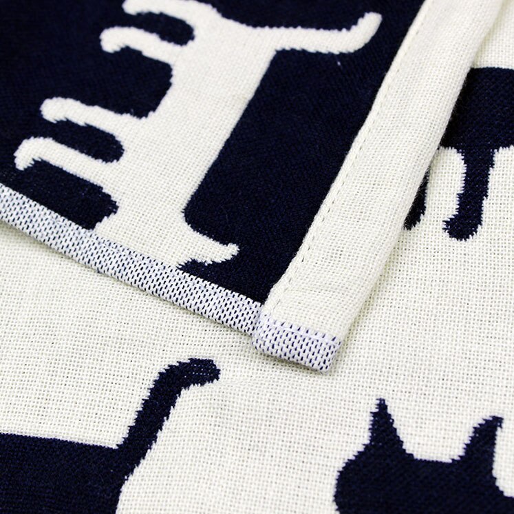 3 stuks cartoon kat handdoekjes gezichtshanddoeken katoenen snel drogende zachte washandjes badkamerhanddoeken