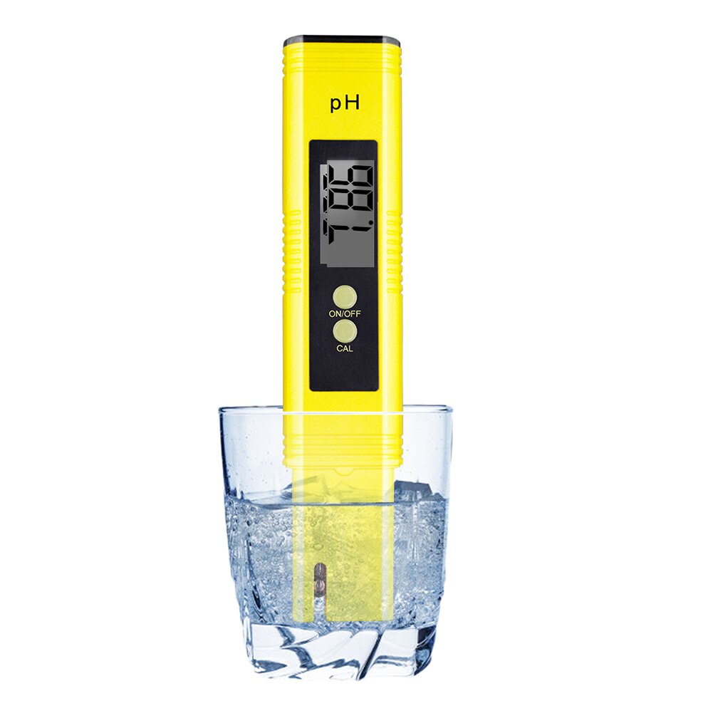 Portable Digital Display Fish Tank Pool Water Test Instrument PH Meter Temperature Backlight Sunlight Tester