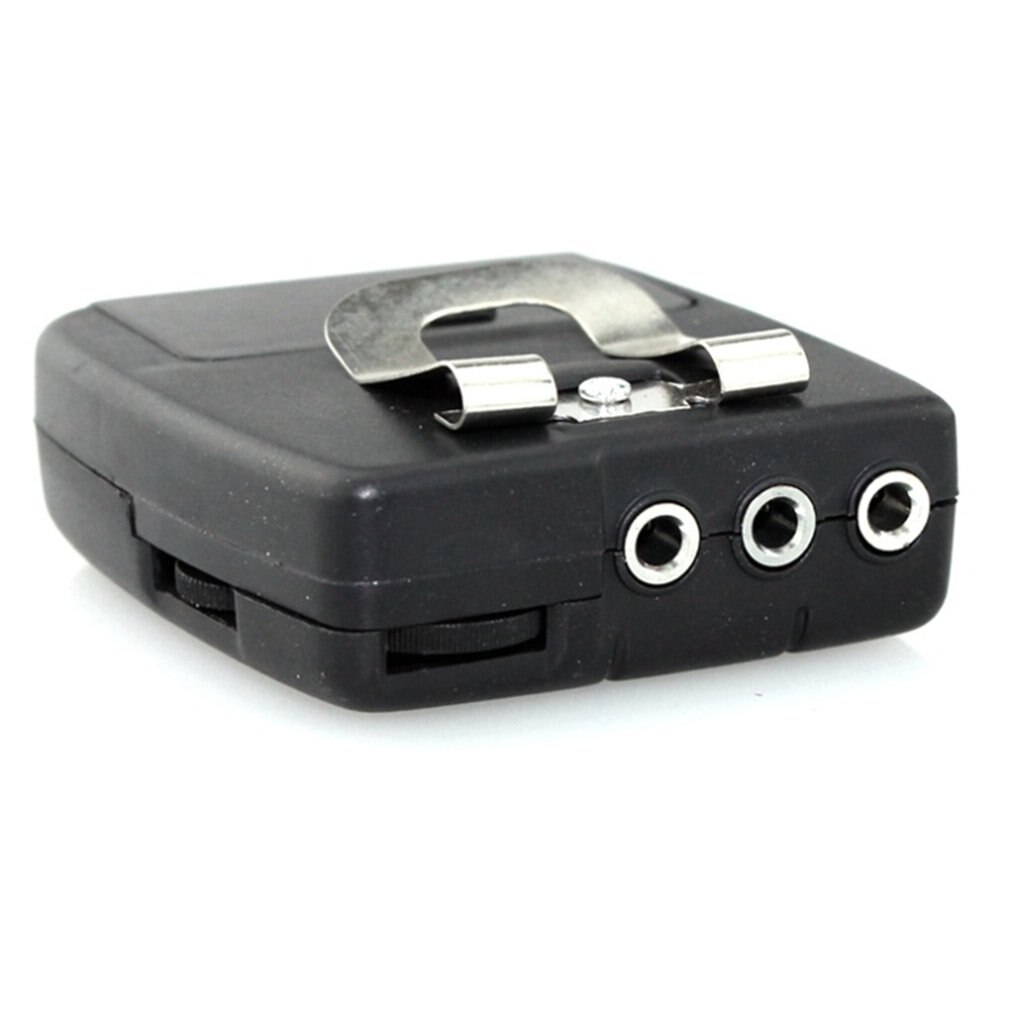 Moto Helmet Front-To-Back Intercom Headset Plastic Modified Motorcycle Helmet Intercom Headphones Accessories