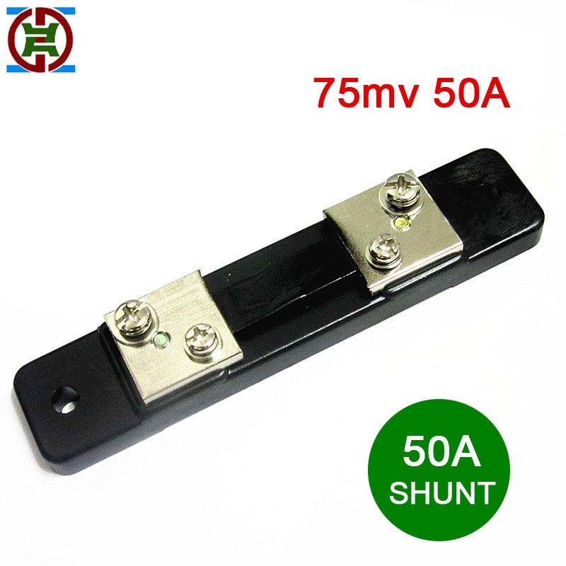 YDT DC diverter FL-2 50A 100A 75mV Current Shunt Resistor Panel For Digital Amp Meter Analog Meter Ammeter