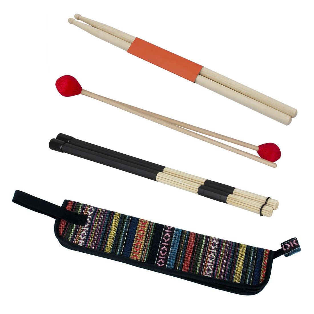 Electronic Drum Kit Parts Sticks Bag Training Drumsticks Standard Drum Kits Accessories Davul Music Supplies AH50GJ