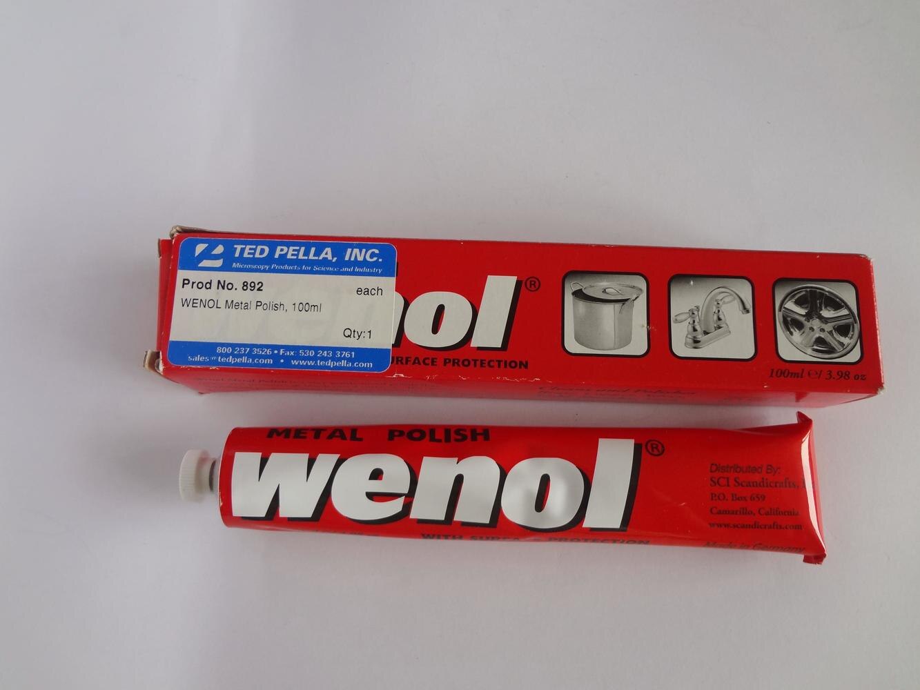 Originele Wenol 100G Metalen Polijstpasta Mold Servies Auto Muziekinstrument Hardware Rvs Polijstpasta