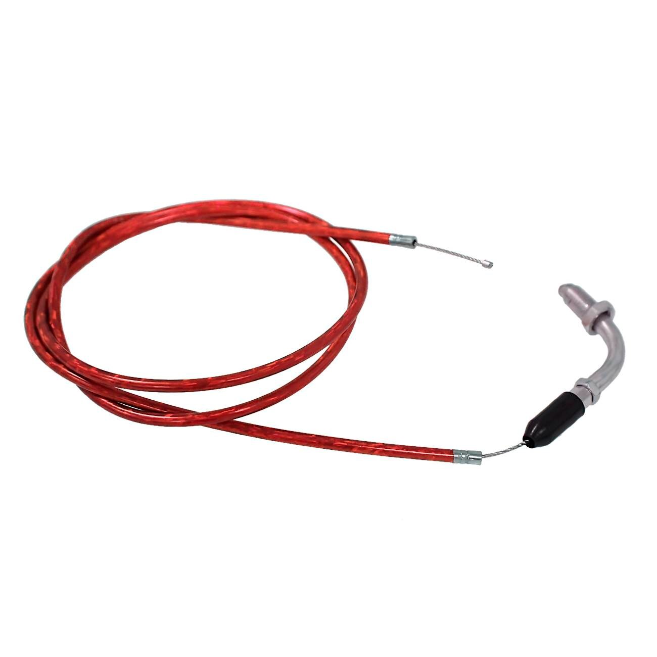 Yellow 130cm Throttle Line Fit 49cc 60cc 66cc 80cc Motorized Bicycle: Red