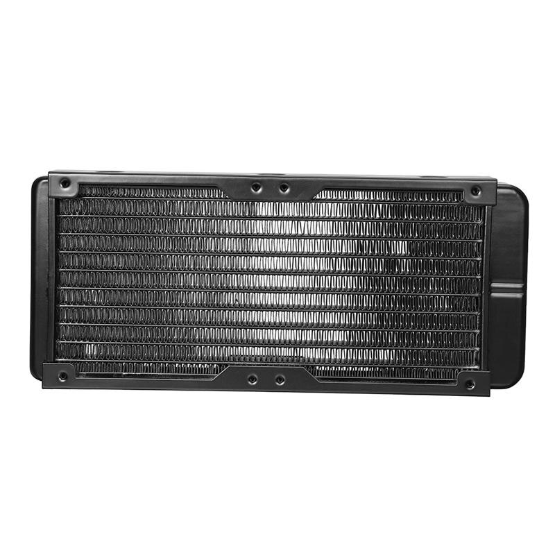 240mm 10 Tubes Aluminum alloy Computer Radiator Water Cooling Cooler For CPU Heatsink Exchanger CPU Heat Sink For Laptop Deskt