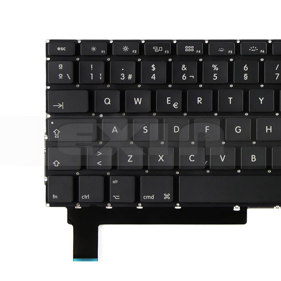 Laptop A1286 Keyboard Spanish for Macbook Pro 15'' A1286 Spain Spanish SP Keyboard+Backlight Backlit+Screws Year
