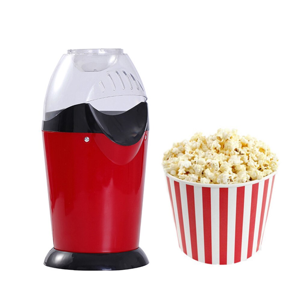 Automatische Mini Popcorn Machine Huishoudelijke Air Popcorn Popper Maker Met Maatbeker Mini Diy Corn Maker