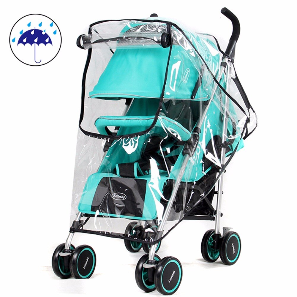 Waterdichte Regenhoes voor Wandelwagen Kinderwagens Winkelwagen Stof Regenhoes Klamboe voor Kinderwagen Kinderwagens Accessoires Kinderwagen