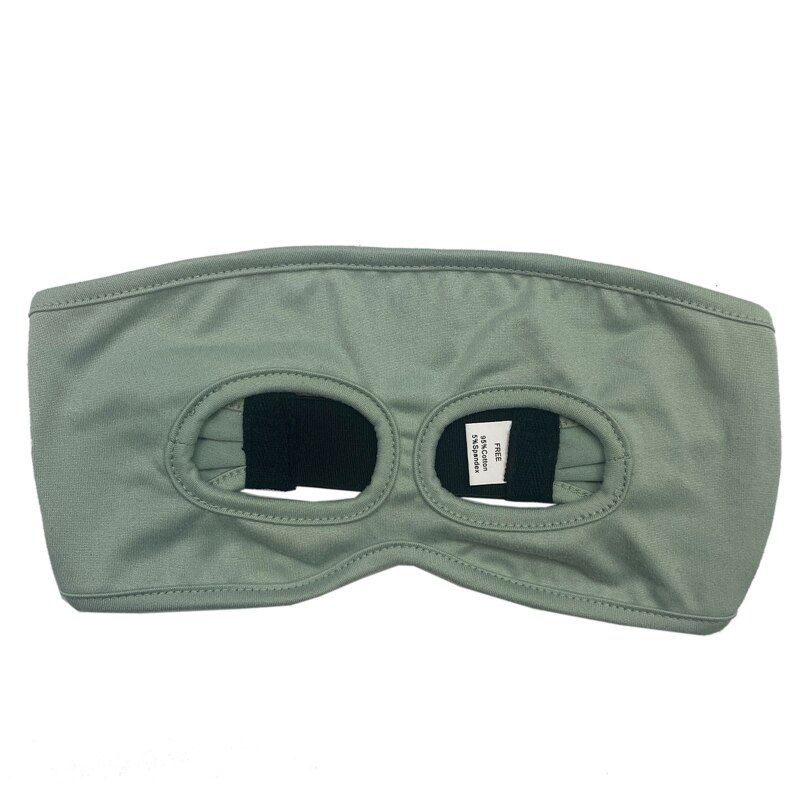 2022 Upgraded Sweat Proof VR Eye Mask Headset Face Sweat Proof Cover Immersive VR Gaming Experience Headset Accessories: light green