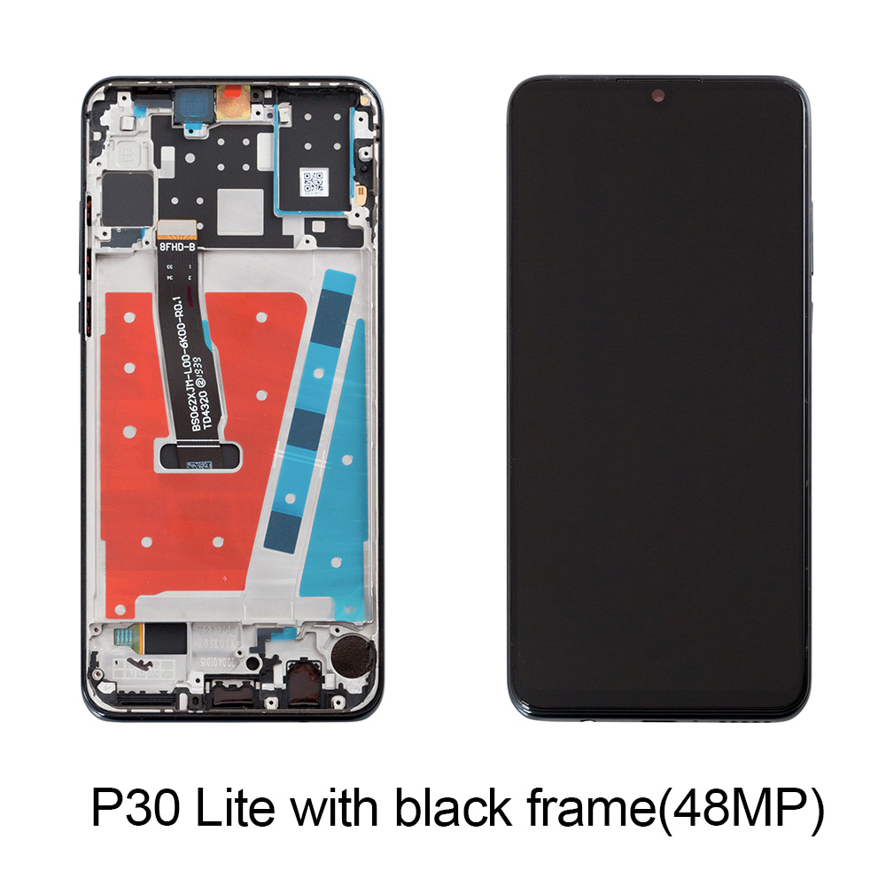 MAR-L01A L21A LX1A LX1M LX2 LX3 Display Für Huawei P30 Lite LCD Bildschirm Mit Rahmen Ersatz Lcd Für Huawei Nova 4e Display