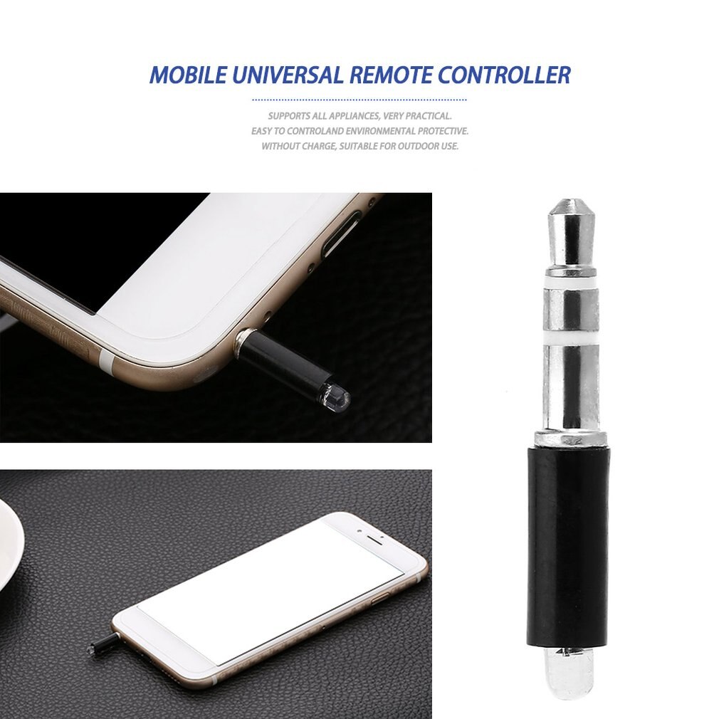 Universal Mobile Phone Smart Infrared IR Remote Control Emitter Portable Mini Size TV STB DVD Control For Mobile Phone