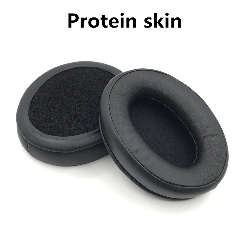 Almofadas de espuma macia para fones de ouvido, substituição de gel de gelo, rede proteica para kingston hyperx cloud mix flight alpha s, almofada 12.24: Preto