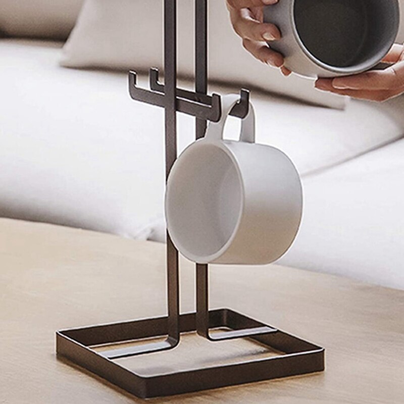 Becher Baum Halfter mit 12 Haken für Tasse Becher, Becher Gestell Stehen Stemware Gestelle Wein Gles