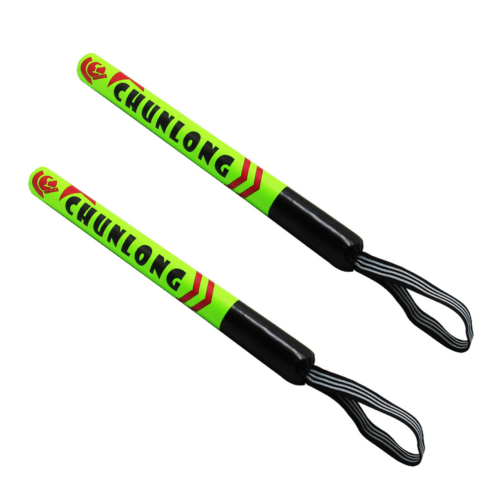 2 stk boksning træningspinde holdbart værktøj, der bekæmper koordination agility stansepuder fleksibilitet, der kæmper målhastighedsreaktion: Fluorescerende grøn