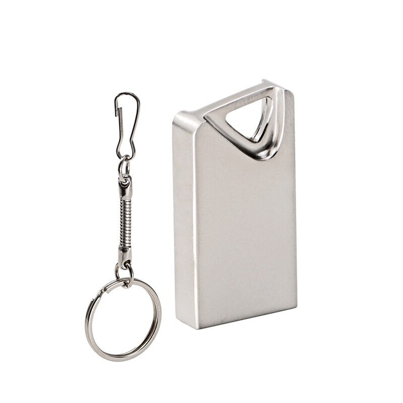 JASTERUSB lecteur Flash 32 64 128 16 GB Mini clé USB 128gb 64gb 32gb 16 gb lecteur de stylo 2.0 clé USB disque sur clé mémoire pour téléphone: 4 Go / Silver no LOGO