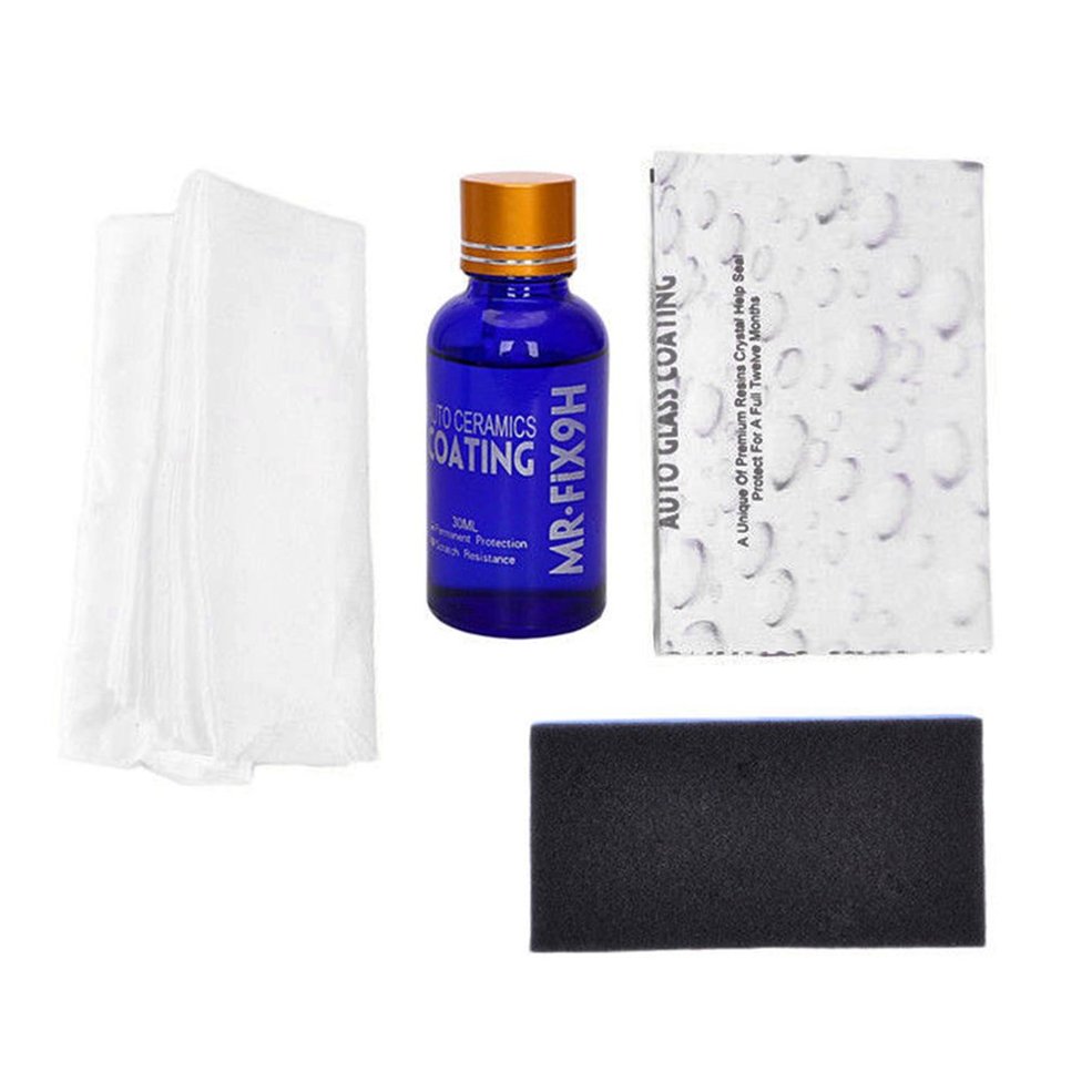 Car 9H Crystal Coating Nano Hydrophobic Ceramic Coating Car Care Wax Crystal Car Coating Kit for Demo Test