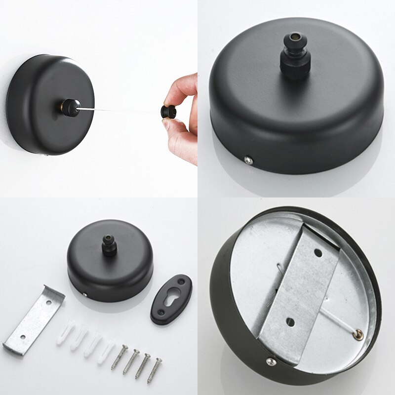 3 M clothesline 304 Stainless Steel Clothes Retractable Frying Line Indoor Outdoor Laundry Hanger Clothes Dryer ELKH1003