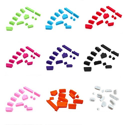13 pièces/ensemble Silicone Anti-poussière bouchon couvercle ordinateur Portable bouchon Anti-poussière ordinateur Portable Anti-poussière Usb bouchon Anti-poussière accessoires d'ordinateur Portable
