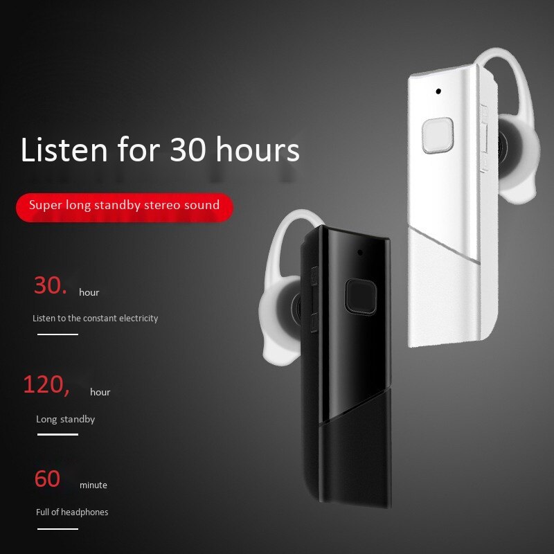 Headset Vertaling Bluetooth Headset Smart Vertaler Draadloze Reizen Real-Time Wederzijdse Vertaling In-Oor