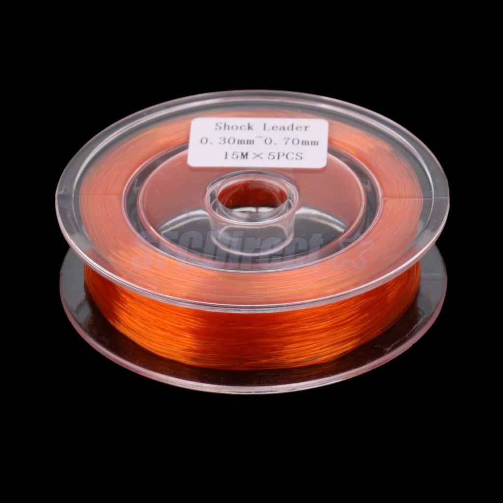 5/10 Strands Fly Line Backing Line Braided Fly Fishing Sinking Line 20lb Shock Leader Line 16yards