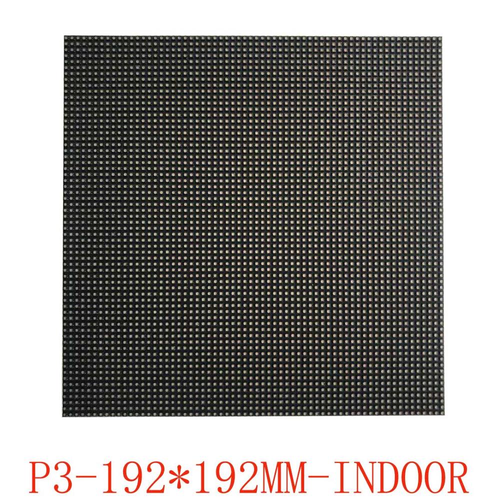 Smd Indoor Led Display P3 Rgb Led Matrix Led Scherm Module Board 64X64 Pixels Hoge Resolutie 1/32 Scan led Teken Led Display