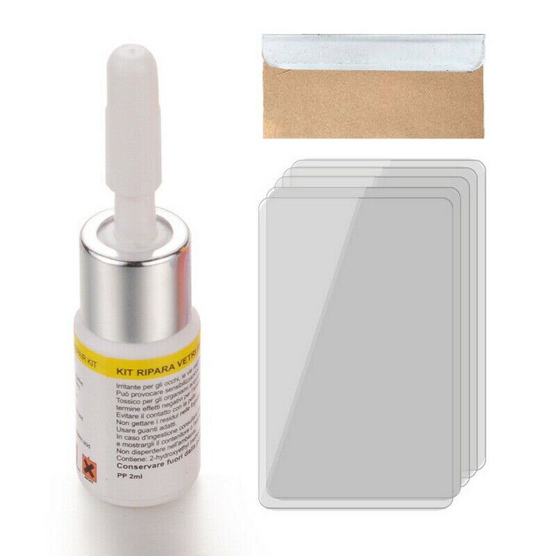 Auto Windshield Repair Kit Car Chip Windshield Glass Wind Screen Premium DIY Glass Repair Tools