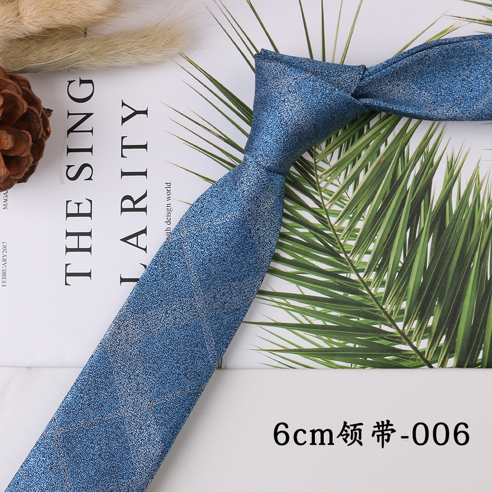 Cravatte sottili alla moda da 6 cm Cravatte classiche da uomo a righe scozzesi floreali Blu vino Cravatte da sposa Cravatte da uomo in poliestere intrecciato jacquard: Grigio