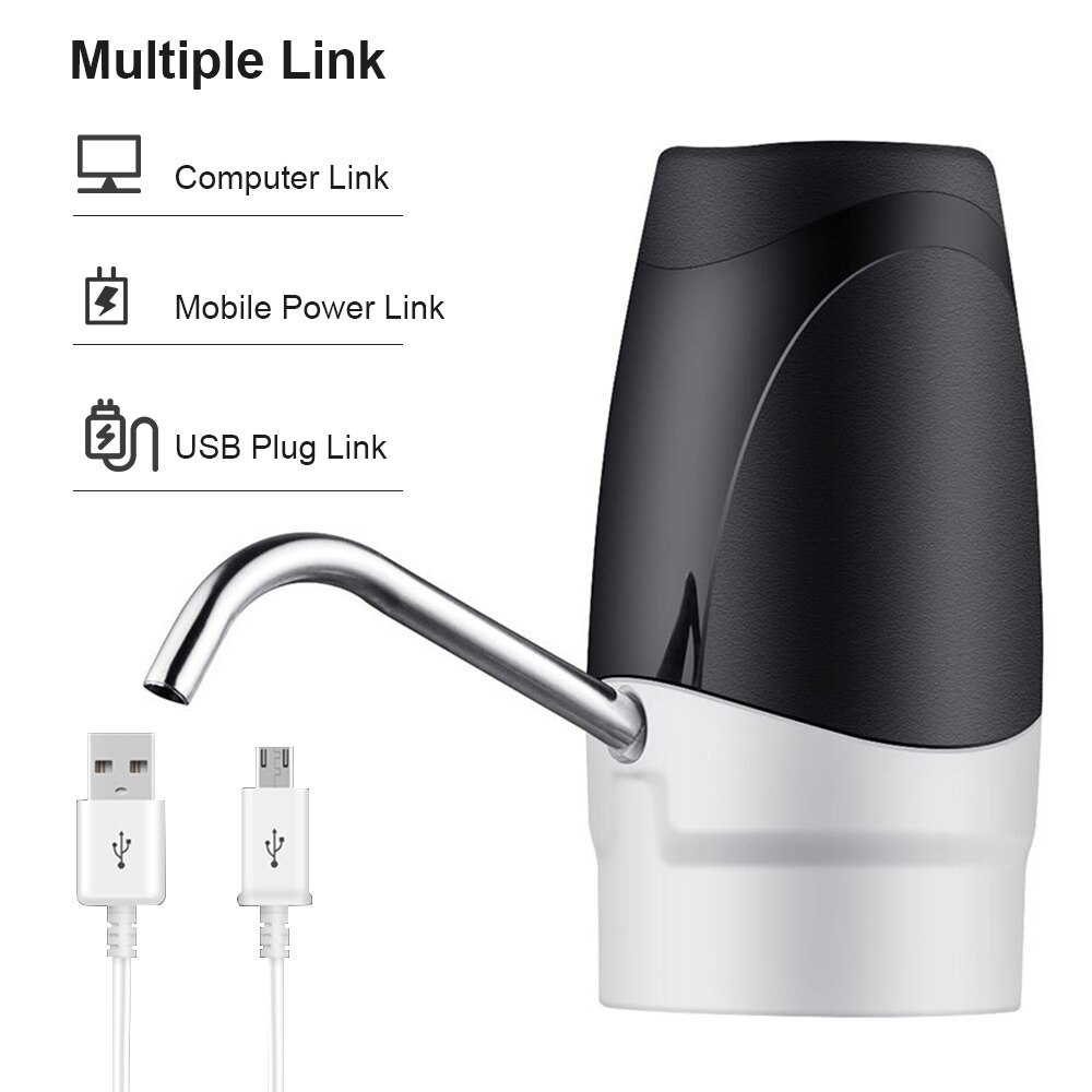 Bottled Water Automatic Water Suction Device USB Charging Electric Water Heater Small Intelligent Water Pump 1pcs