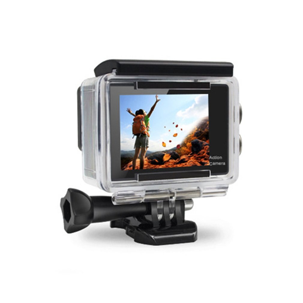 Action Camera Ultra 4K / 30fps WiFi 2.0" 170D Underwater Waterproof Helmet Video Recording Cameras Sport Cam