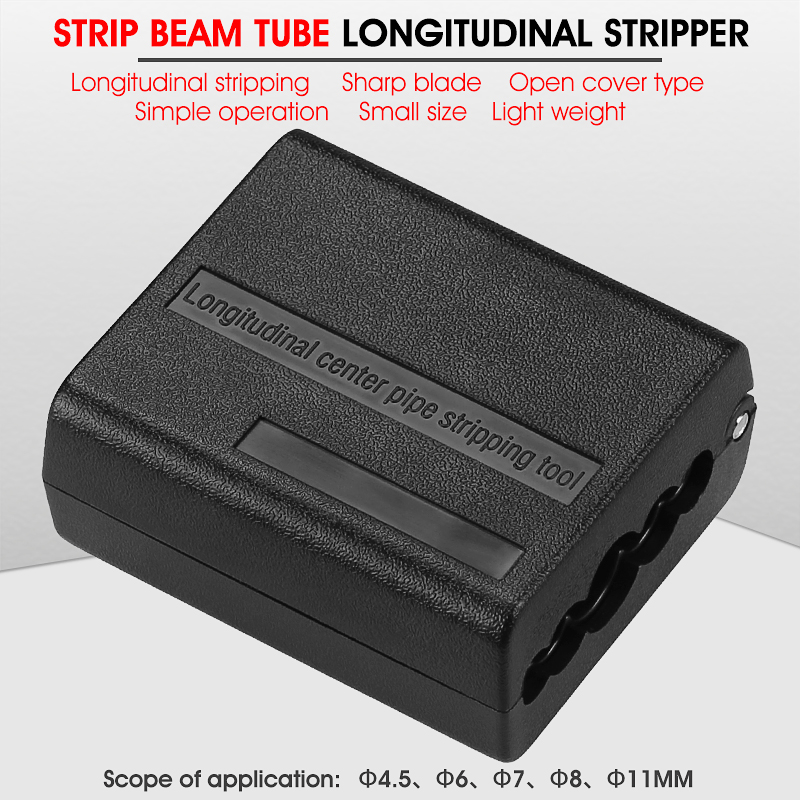 4.5/6/7/8/11mm Longitudinal Beam Tube Stripper Fiber Optical Cable Jacket Sheath Slitter Fiber Optical Loose Tube FTTH Tools