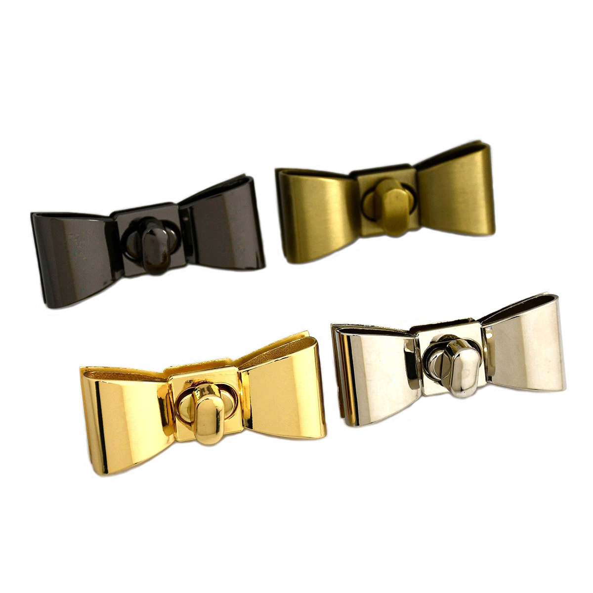 1 st metall rosett vridlås vridlåsspänne för gör-det-själv handväska väska bagage hårdvara stängning väskdelar tillbehör