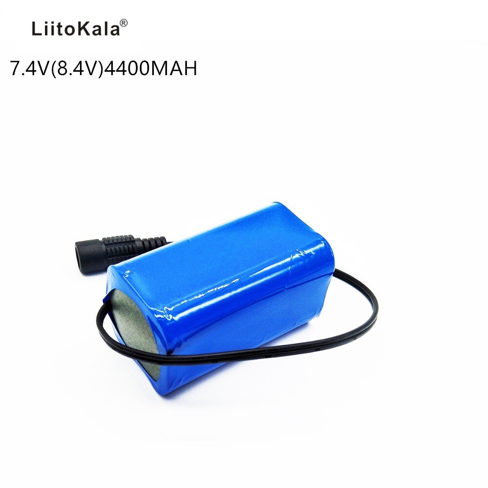 Li-ion Batterij 7.4 v 8.4 v 4400 mah Batterij 18650 Batterij 4.4Ah Oplaadbare Batterij voor Fiets/CCTV/ camera/Elektrische H