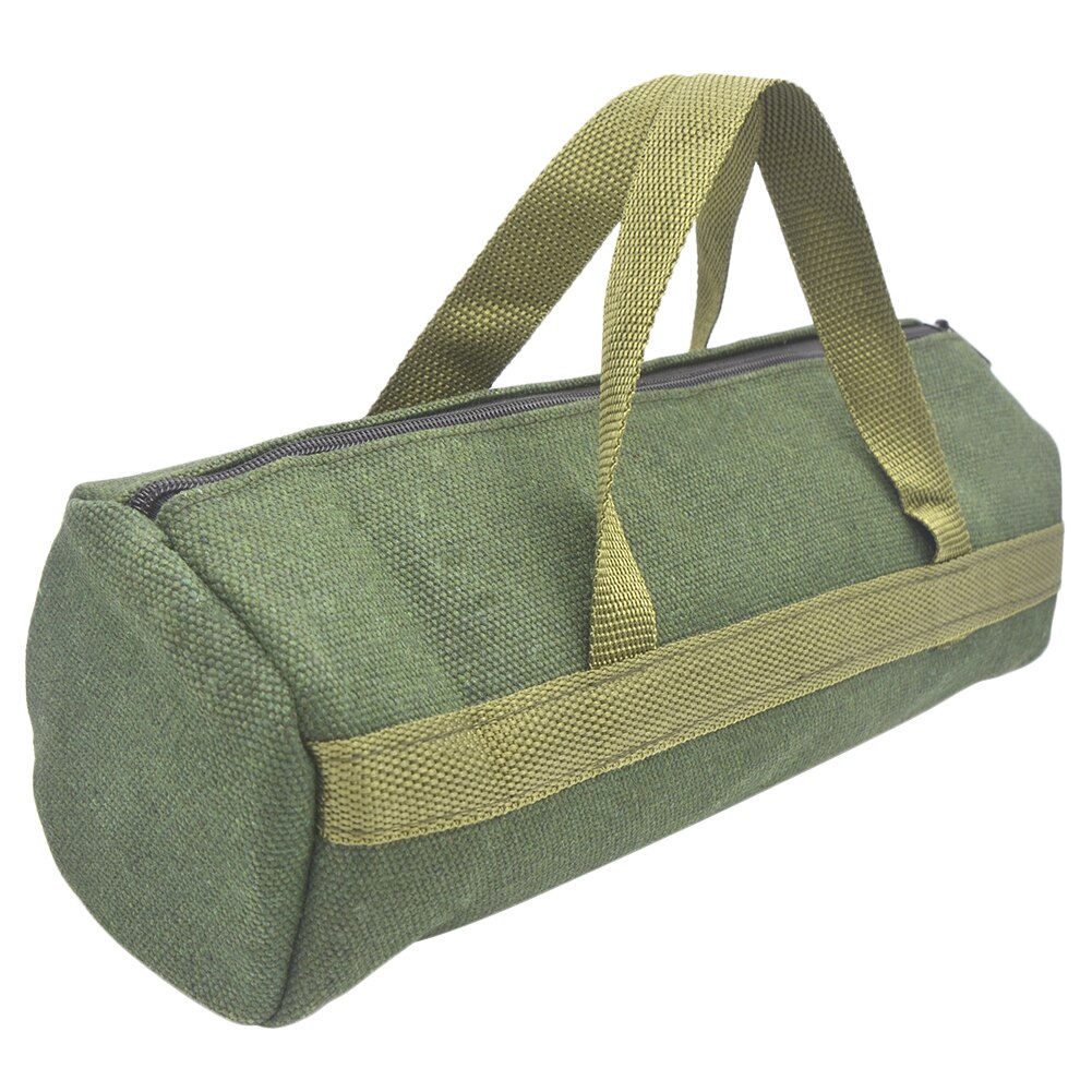 Practical Canvas Portable Tool kit Wrench Storage Tool Bag Convenient Classic Texture Screwdrivers Organizer Pouch Bag: S