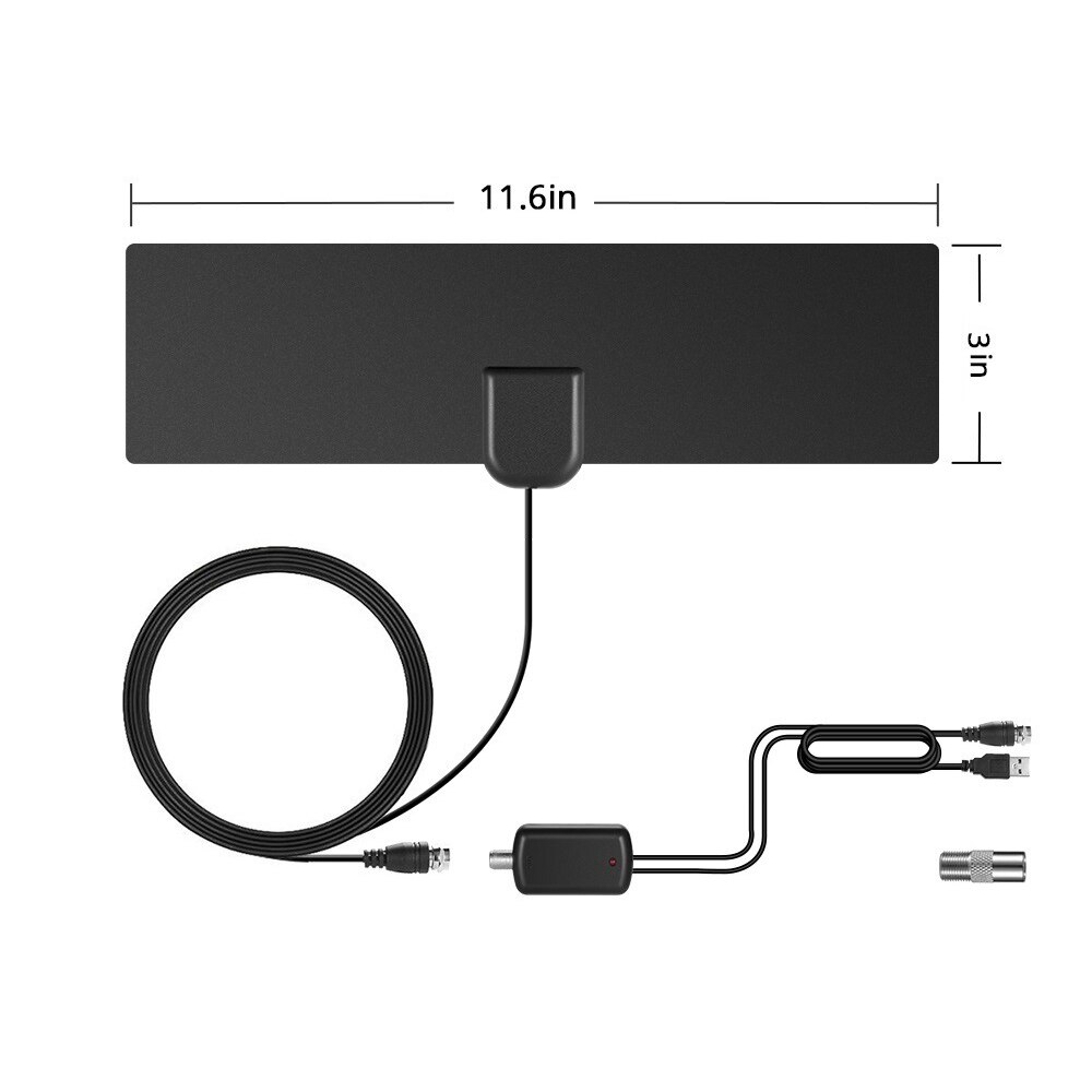 HDTV Cable Antenna 4K Indoor HD Antenna for Digital TV 80miles UY8