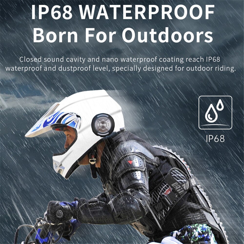 Helmet Headset Bone Conduction Bluetooth Wireless Earphone Stereo Music Player Waterproof Motorcycle Motorbike Helmet Headphone