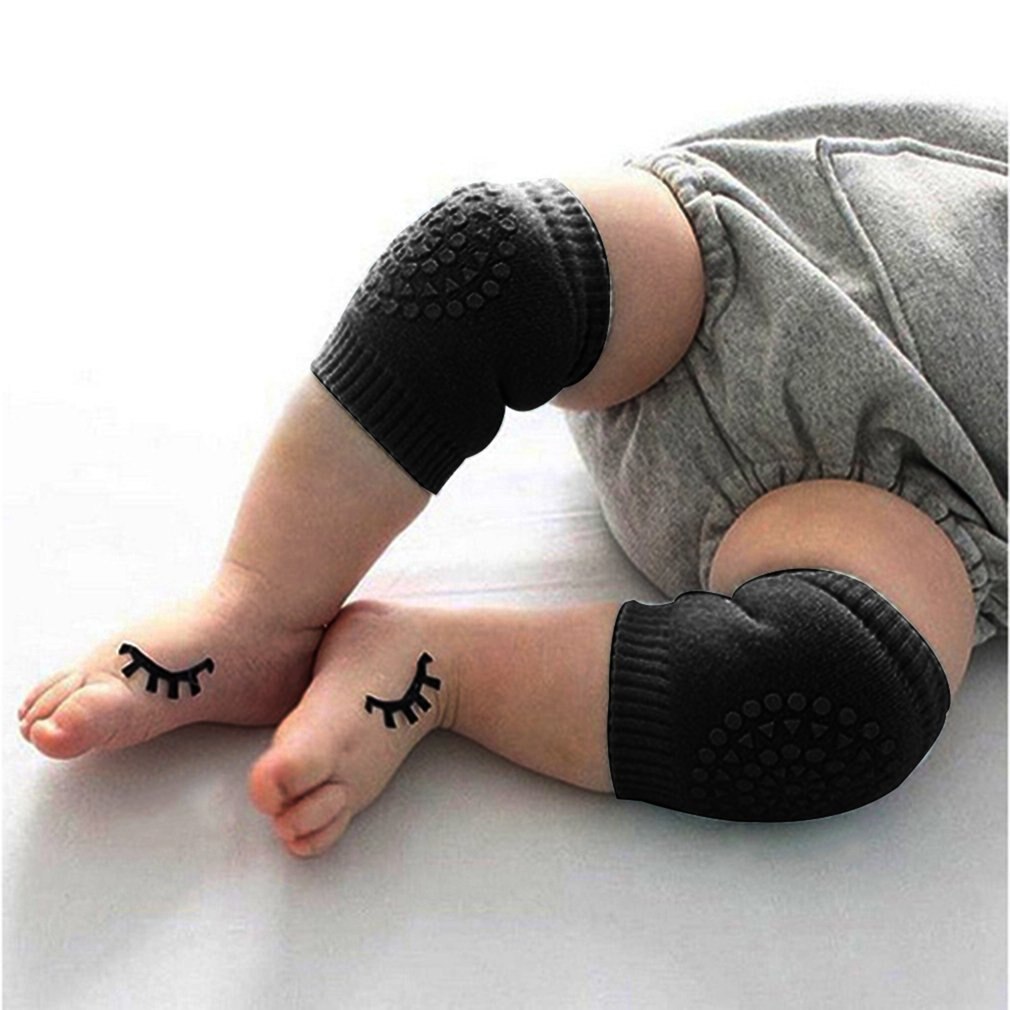 Een Paar Baby Knie Pads Comfortabele Kids Veiligheid Ademend Kruipen Elleboog Knie Beschermende Pad Warmers Voor Baby Peuters