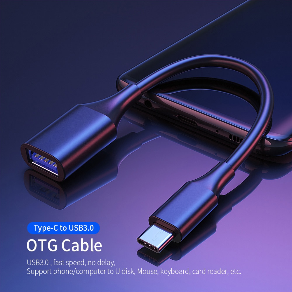 Usb Type C Naar Usb Vrouwelijke Adapter USB-C Naar Usb 3.0 Otg Kabel Voor Macbook Xiaomi Mi 9 10 Samsung a51 A71 A31s Type-C Usbc Adapter