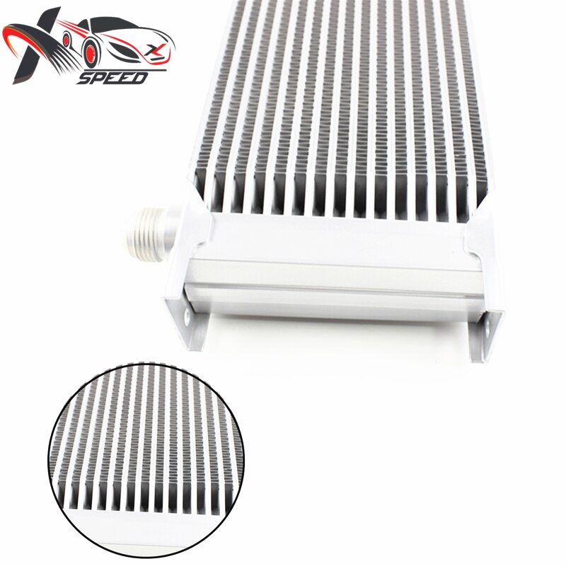 19 rows oil cooler automotive engine transmission automotive upgraded aluminum alloy oil cooler assembly